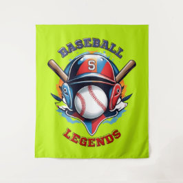 All-Star Spirit: Klassieke Baseball Essentials Spo Wandkleed