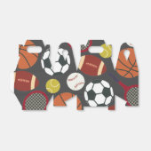 All-Star Sport First Birthday Treat Box Bedankdoosjes (Uitgevouwen)