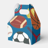 All-Star Sport First Birthday Treat Box Bedankdoosjes (Voorkant Zijde)