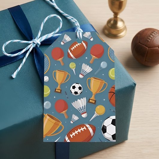 All-Star Sport Medley Feestje Cadeaulabel
