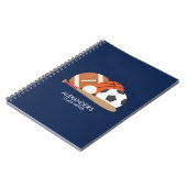 All Star Sportfan Notitieboek (Linkerzijde)