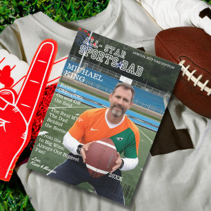 All-Star Sports Dad Magazine Hoesje Kaart