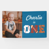 All-Star Sports First Birthday Photo Banner (Horizontaal)