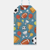 All-Star Sports Medley Party Cadeaulabel (Achterkant)