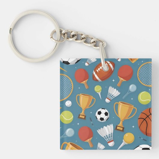 All-Star Sports Medley Party Sleutelhanger (voorkant)