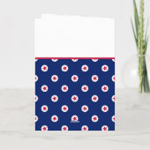 ALL STAR Sports Rood Wit Blauw Speler Team Coach Kaart (Achterkant)