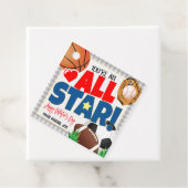 All Star Sports Valentijn Cadeau Label (In situ)