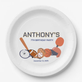 All-Star Sports Verjaardag Bord