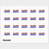 All Star Tandarts Ronde Sticker (Vel)
