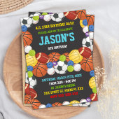 All-Star Team Party Thema Kaart