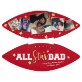 All-star vader Vaderdag foto rood American Football (Panelen)