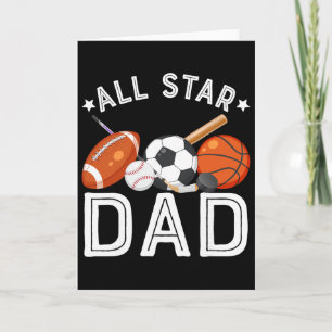 All Star Vader Van De Verjaardagsjongen Sketll Voe Kaart