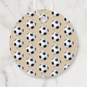 All-star Voetbal 2e Verjaardag Bedankjes Labels (Achterkant)