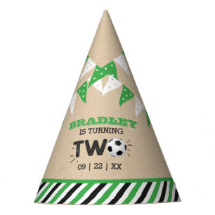 All-star Voetbal 2e Verjaardag Feesthoedjes