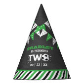 All-star Voetbal 2e Verjaardag Feesthoedjes (Voorkant)