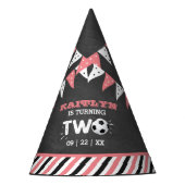 All-star Voetbal 2e Verjaardag Feesthoedjes (Voorkant)