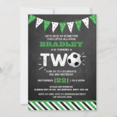 All-star Voetbal 2e Verjaardag Kaart (Voorkant)