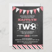 All-star Voetbal 2e Verjaardag Kaart (Voorkant)