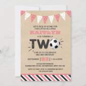 All-star Voetbal 2e Verjaardag Kaart (Voorkant)