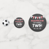 All-star Voetbal 2e Verjaardagsfeestfoto Confetti (Voorkanten)