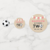 All-star Voetbal 2e Verjaardagsfeestfoto Confetti (Voorkanten)