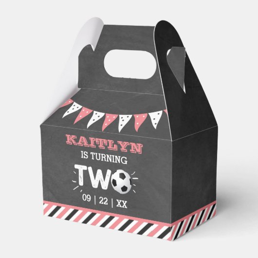 All-star Voetbal 2e verjaardagsfeestje Bedankdoosjes (Voorkant Zijde)