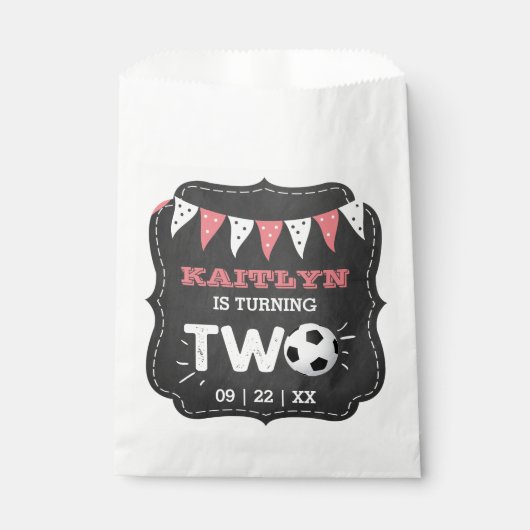 All-star Voetbal 2e verjaardagsfeestje Bedankzakje (Voorkant)