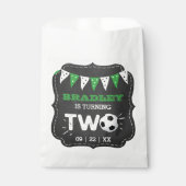 All-star Voetbal 2e verjaardagsfeestje Bedankzakje (Voorkant)