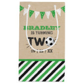 All-star Voetbal 2e verjaardagsfeestje Klein Cadeauzakje (Voorkant)