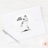 All Star Werper Ronde Sticker (Envelop)