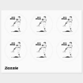 All Star Werper Ronde Sticker (Vel)