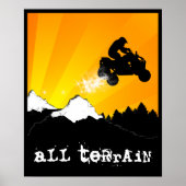 all terrain atv poster (Voorkant)