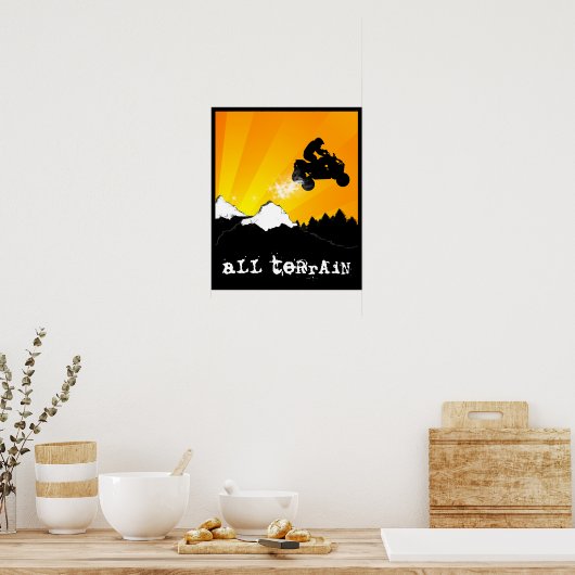 all terrain atv poster (Keuken)