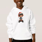 All-Terrain Christmas Elf Boy's Hoodie (Voorkant)