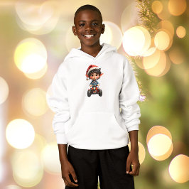 All-Terrain Christmas Elf Boy's Hoodie