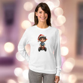 All-Terrain Christmas Elf Vrouwen T-shirt