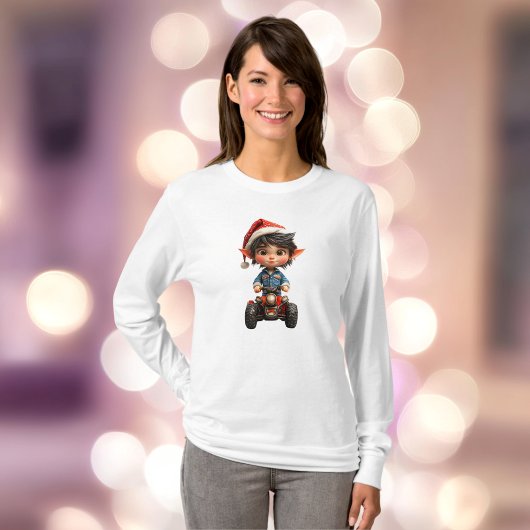 All-Terrain Christmas Elf Vrouwen T-shirt