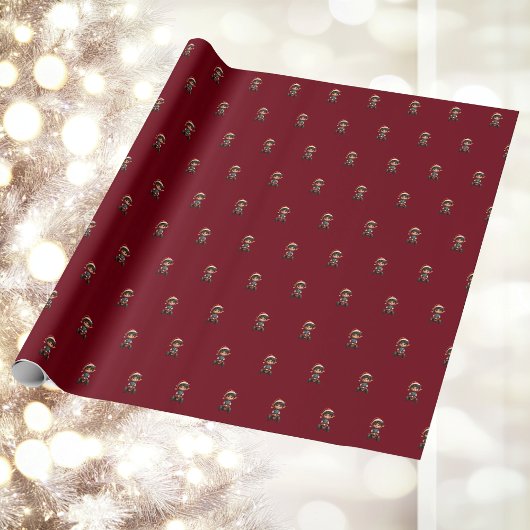 All-Terrain Christmas Elf Wrapping Paper Cadeaupapier