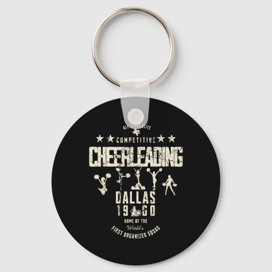 All Texas Elite Competitive Cheerleading Dallas 19 Sleutelhanger (Voorkant)
