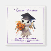 🎓 All text Chibi Physics Graduation Magneet (Voorkant)