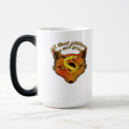 All That Glitters Is Not Gold – Wisdom Quote Desig Magische Mok