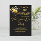 All That Glitters Oudjaarsavond Kaart (Staand voorkant)