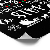 All That I Want This Christmas Is Students Stop Sa Poster (Hoek)