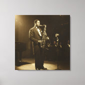  All That Jazz, by Natasha Us   Canvas Afdruk (Voorkant)