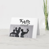 All That Jazz Kaart (Achterkant)