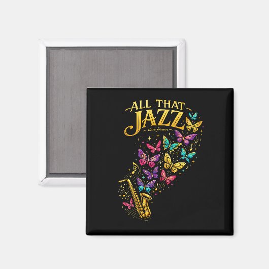 All That Jazz Magneet (Voorkant / Achterkant)