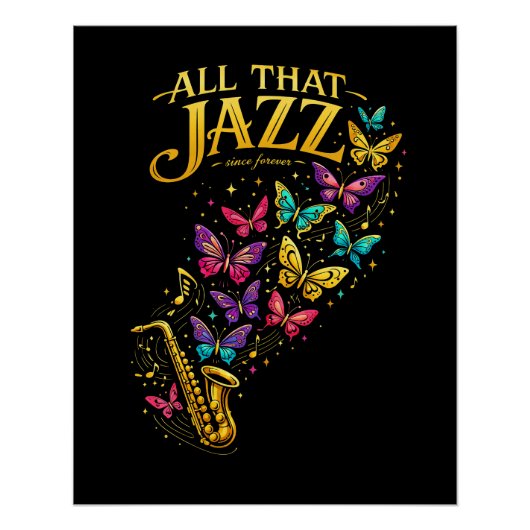 All That Jazz Perfect Poster (Voorkant)