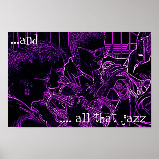 All That Jazz Poster (Voorkant)
