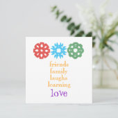"All That Matters" Kerst fotokaart Feestdagenkaart (Staand voorkant)