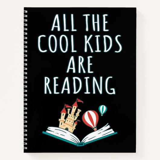 All The Cool Kids Are Reading II Notitieboek (Voorkant)